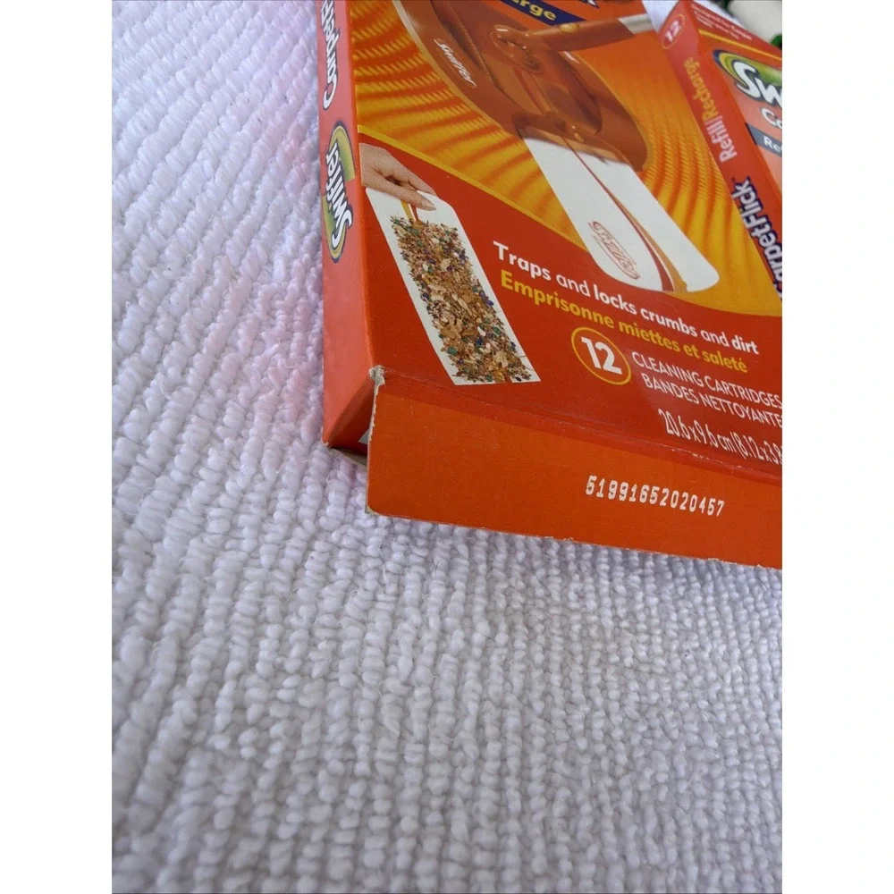 Swiffer CarpetFlick Refill Recharge x2 12 Ct Set Of 2 1 New 1 Open Box